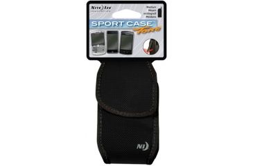 Image of Nite Ize Inc. Sport Case Tone w/ Carabiner Loop, Size Medium - Black TSCM-03-01
