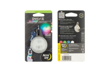 Image of Nite Ize SpotLit Rechargeable Carabiner Light, Multi, Extra Large SLGR-07S-R6
