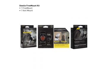 Image of Nite Ize Steelie FreeMount Kit, Black, STFK-01-R8