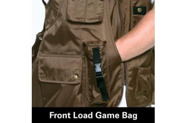 Image of Nite Lite Elite Hunters Vest - Brown Nylon XLG, NLHV - XLarge