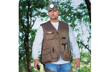 Image of Nite Lite Elite Hunters Vest - Brown Nylon XLG, NLHV - XLarge