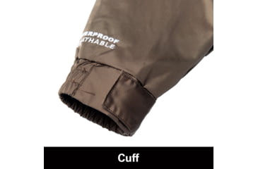 Image of Nite Lite Elite Non-Insulated Coat - Mens, Medium, Brown, NLEC - Medium