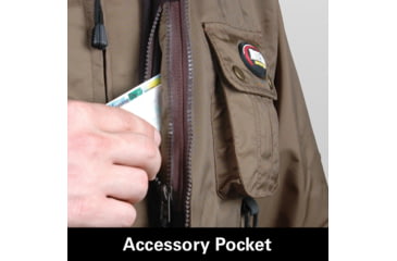 Image of Nite Lite Elite Non-Insulated Coat - Mens, Medium, Brown, NLEC - Medium