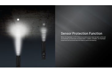 Image of Nitecore EDC27 UHi 3100 Lumen Ultra Slim Flat EDC Flashlight, Black, EDC27UHI