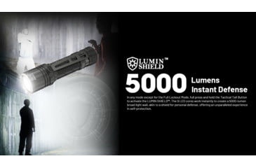 Image of Nitecore EDC35 USB-C 5000 Lumens Rechargeable EDC Flashlight, Black, 6952506408139