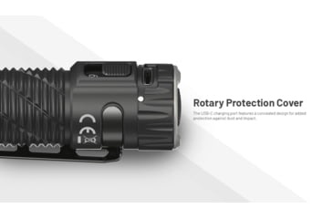 Image of Nitecore EDC35 USB-C 5000 Lumens Rechargeable EDC Flashlight, Black, 6952506408139