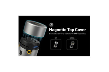 Image of Nitecore EMR30 20 ft Protection Rechargeable Mosquito Repeller, Black, ACC-NITE-EMR30