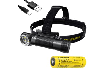Image of Nitecore HC35 2700 Lumen USB Rechargeable Headlamp, Black, 6952506405572