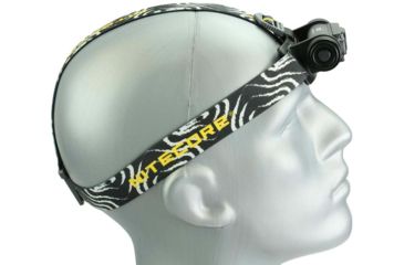 Image of Nitecore HC65 1 x 18650/ 2 x CR123A/ 16340 CREE XM-L2 U2 LED Rechargeable Headlamp, 1000 Lumens, Black, HC65