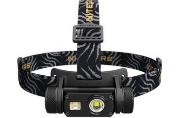 Image of Nitecore HC65 1 x 18650/ 2 x CR123A/ 16340 CREE XM-L2 U2 LED Rechargeable Headlamp, 1000 Lumens, Black, HC65