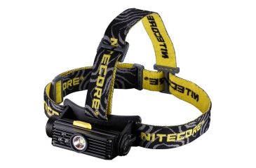 Image of NITECORE HC90 Headlamp, Rechargeable, BLK/Yellow, 900 lm, LED, NCHC90