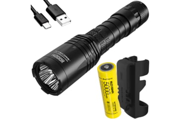 Image of Nitecore i4000R 4400 Lumen USB-C Rechargeable LED Flashlight, Black, 6952506405848