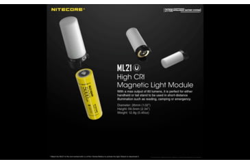 Image of Nitecore Intelligent 21700 Battery System with Lantern and Charger, Black, 6952506493906