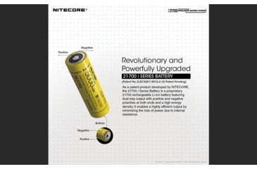 Image of Nitecore Intelligent 21700 Battery System with Lantern and Charger, Black, 6952506493906