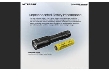Image of Nitecore Intelligent 21700 Battery System with Lantern and Charger, Black, 6952506493906
