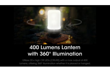 Image of Nitecore LR70 3-in-1 Rechargeable Lantern, 3000 Lumens, Black, FL-NITE-LR70