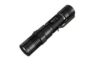 Image of Nitecore MH10 Rechargeable LED Flashlight - CREE XM-L2 U2 LED - 1000 Lumens - Uses 1 x 18650 or 2 x CR123A, Black NITECORE-MH10