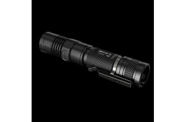 Image of Nitecore MH10 Rechargeable LED Flashlight - CREE XM-L2 U2 LED - 1000 Lumens - Uses 1 x 18650 or 2 x CR123A, Black NITECORE-MH10