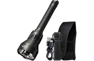 Image of Nitecore MH40S Luminengin G9 LED Long Throw Rechargeable Flashlight, 21700, White, 1500 Lumens, Black, 6952506407347