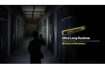 Image of Nitecore MT2A Pro LED EDC Rechargeable Flashlight, AA, 1000 Lumen, Black, FL-NITE-MT2APRO