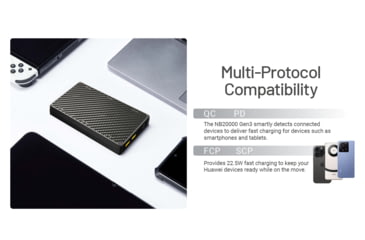 Image of Nitecore NB20000 Gen 3 Dual USB-C Power Bank, 20 mAh, NB20000G3