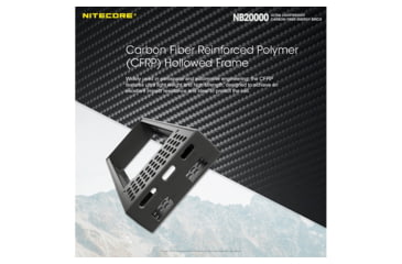 Image of Nitecore NB20000 QC USB &amp; USB-C 4 Port 20000mAh Power Bank, Black, 6952506494446