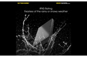 Image of Nitecore NB5000 5000mAh Power Bank with QC USB/USB-C Dual Ports, Black, 6952506494132