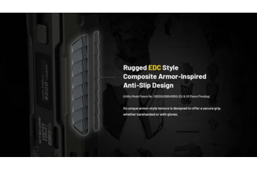 Image of Nitecore EDC37 USB-C Rechargeable 8000 Lumens LED EDC Flashlight