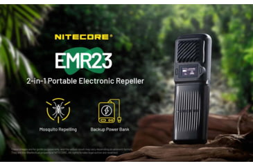 Image of Nitecore EMR23 USB-C Rechargeable 2-in-1 Electronic Mosquito Repeller