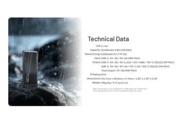 Image of Nitecore Nitecore NB Plus 10,000mAh USB-A/USB-C Lightweight Power Bank