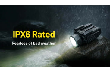 Image of Nitecore NPL27 USB-C Rechargeable 650 Lumens LED Rail Mount Weapon Light