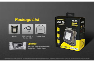 Image of Nitecore NWL30 3-in-1 Outdoor Lantern with Mosquito Repeller and Power Bank Functions