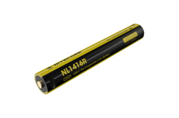 Image of Nitecore NL1416R 1600mAh USB-C Rechargeable Battery for MT2A Pro, Black/Yellow, 6952506496471