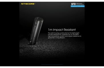 Image of Nitecore NPB1 5000mAh Waterproof Power Bank, Black, 6952506494002