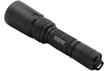 Image of Nitecore SRT7GT 1 x 18650/ 2 x CR123A/ RCR123A/ 16340 CREE XP-L HI V3 LED SmartRing Tactical Flashlight, 1000 Lumens, Black, SRT7GT