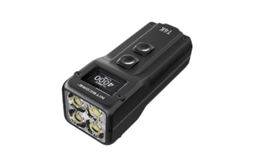 Image of Nitecore T4K 4000 Lumen Ultra Bright EDC Flashlight, Black, 6952506406524