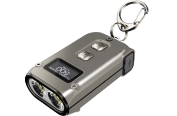 Image of Nitecore TINI 2 500 Lumen Rechargeable Keychain Flashlight, Titanium, 6952506407163