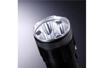 Image of Nitecore TM15 Tiny Monster 2450 Lumen Rechargeable LED Flashlight - Triple CREE XM-L U2 LED, Black NITECORE-TM15