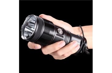 Image of Nitecore TM15 Tiny Monster 2450 Lumen Rechargeable LED Flashlight - Triple CREE XM-L U2 LED, Black NITECORE-TM15