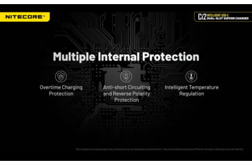 Image of Nitecore Universal Battery Charger, Ci2, Dual-Slot, Black, 6952506495351