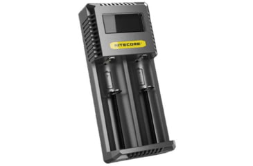 Image of Nitecore Universal Battery Charger, Ci2, Dual-Slot, Black, 6952506495351