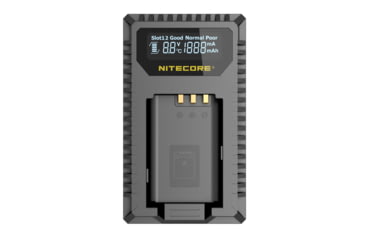 Image of Nitecore USN2 Sony Camera Battery Charger for NP-BX1 Batteries, Black, 6952506492626