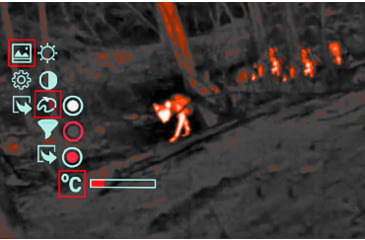 Image of NiteHog Viper 35 Tac Gen 2 1x31.82mm Thermal Monocular and Clip-On
