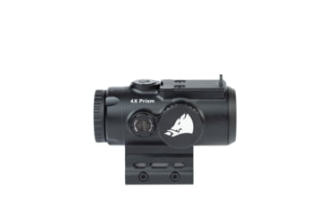 Image of NiteHog Spot Hawk 4x24mm Prismatic Red Dot Sight, VEPS-MBR BDC Glass Etched Reticle, Black, NH006