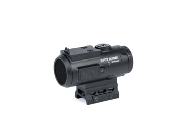 Image of NiteHog Spot Hawk 4x24mm Prismatic Red Dot Sight, VEPS-MBR BDC Glass Etched Reticle, Black, NH006