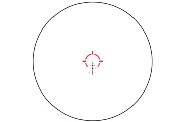 Image of NiteHog Spot Hawk 4x24mm Prismatic Red Dot Sight, VEPS-MBR BDC Glass Etched Reticle, Black, NH006