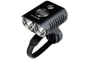 Image of Niteye B20 Dual LED Bicycle Light - 2x CREE XM-L U2 LED - 1200 Lumens - Runs on 4x 18650 rechargeable battery pack - Black, Black NITEYE-B20-XML2-BLACK