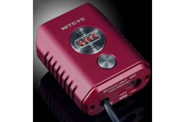 Image of Niteye B20 Dual LED Bicycle Light - 2x CREE XM-L U2 LED - 1200 Lumens - Runs on 4x 18650 rechargeable battery pack - Red, Red NITEYE-B20-XML2-RED
