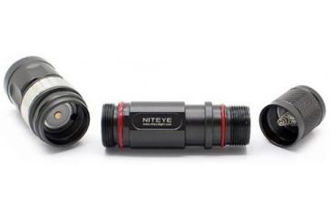 Image of Niteye TF20 LED Flashlight - 480 Lumens - CREE XM-L U2 LED - Runs on 1x 18650 or 2x CR123A batteries (Batteries not Included), Black NITEYE-TF20-XML2