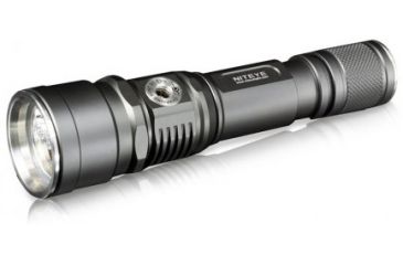 Image of Niteye TR20 USB Rechargeable LED Flashlight - 650 Lumens - CREE XM-L U2 LED - Runs on 1x 18650 / 2x CR123A batteries (Battery not Included), Black NITEYE-TR20-XML2